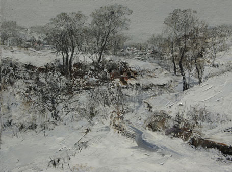 雪野 布面油画 452x670 2010
